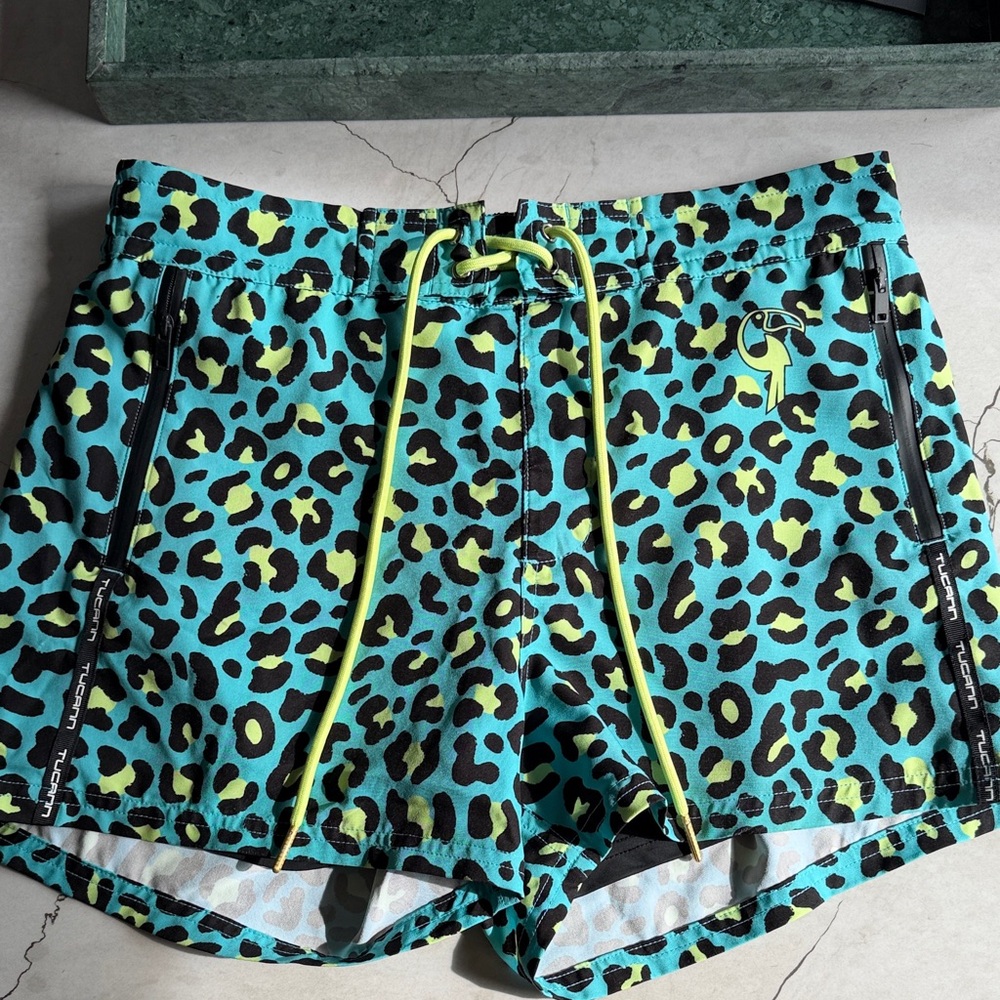 Leopard Print Women's Shorts